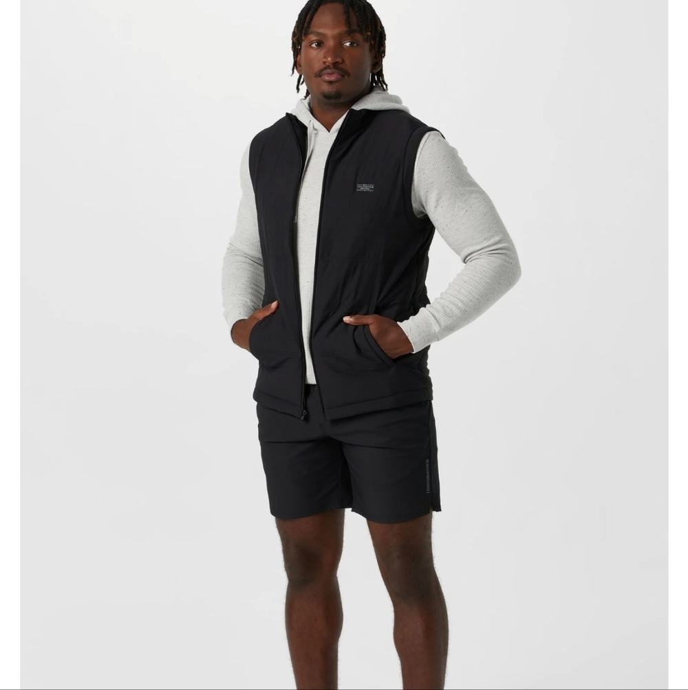 Travis Mathew Men's Palisades Puffer Vest XL Black - Picture 4 of 6